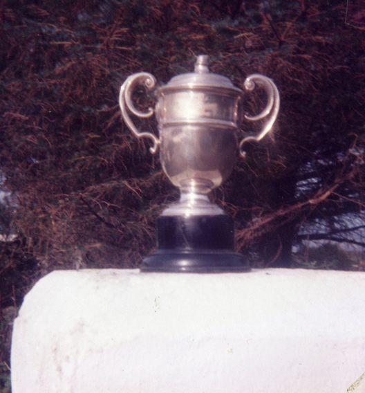 Father Mangan Cup: Presented by Rev. Father Frank Mangan CC, Killorglin, for the local Football League 1932
