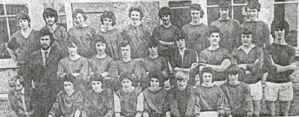 Intermediate School, Killorglin – winners of Corn an Rúnaí and Corn na Carraige 1976/’77