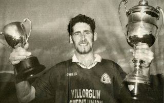 John Sheehan with Mid Kerry double
