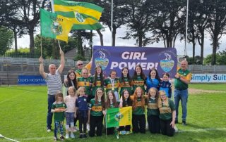 travelling support at All Ireland U14 Final