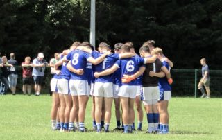 Laune Rangers vs Legion huddle
