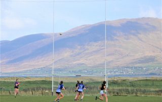 Minor Girls vs Castlegregory action shot