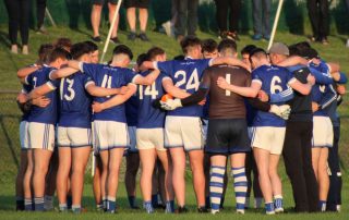 Laune Rangers U21 team in huddle