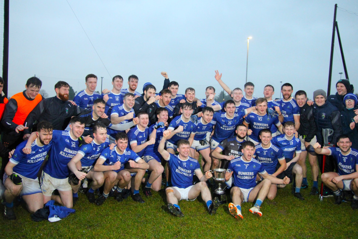celebrations for Mid Kerry Champions